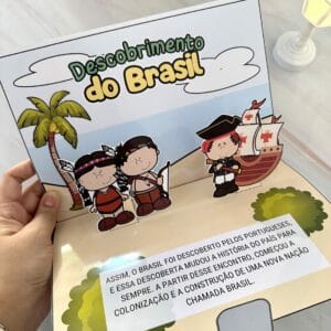 Livro 3D - Descobrimento do Brasil