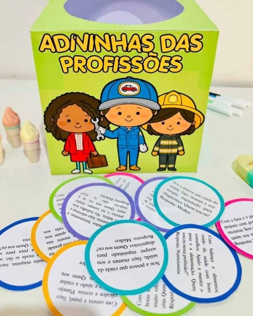 Adivinhas das Profissões - Dia do Trabalho