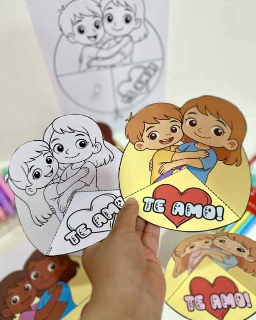 Atividade 3D Dia das Mães - Dia das Mães