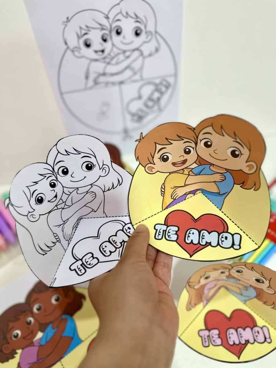 Atividade 3D Dia das Mães - Dia das Mães