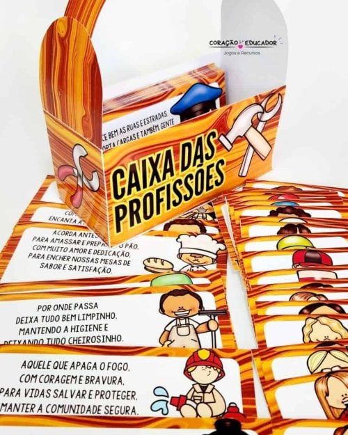 Caixa das Profissões - Dia do Trabalho