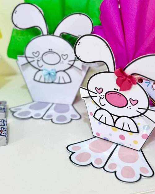 Caixinhas de Páscoa – Tema Coelhinho - Páscoa