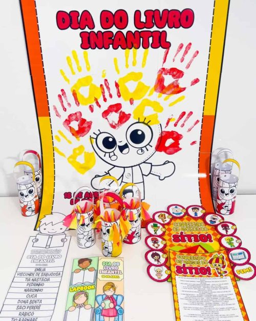 Combo - Dia do Livro Infantil - Dia Nacional do Livro Infantil