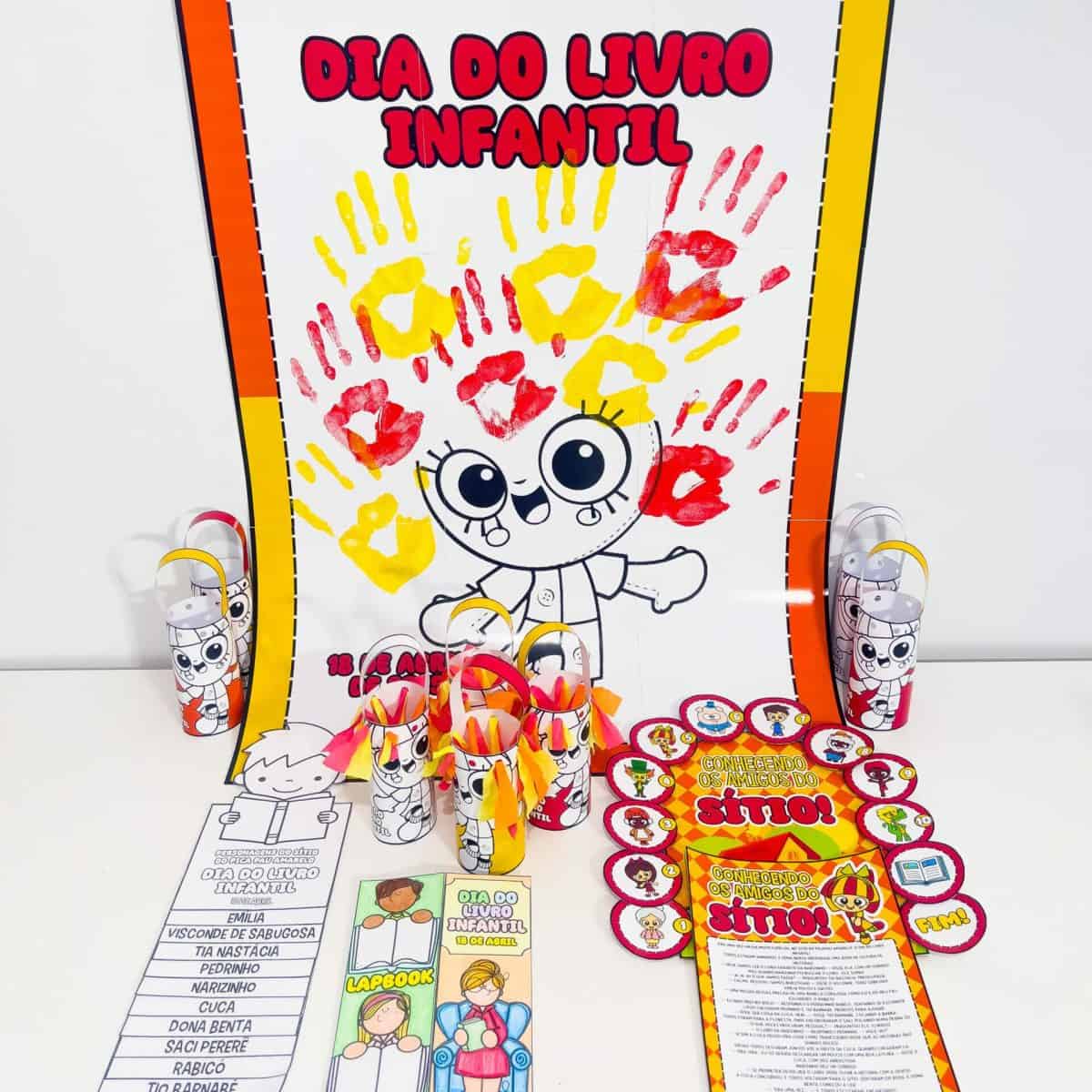Combo - Dia do Livro Infantil - Dia Nacional do Livro Infantil