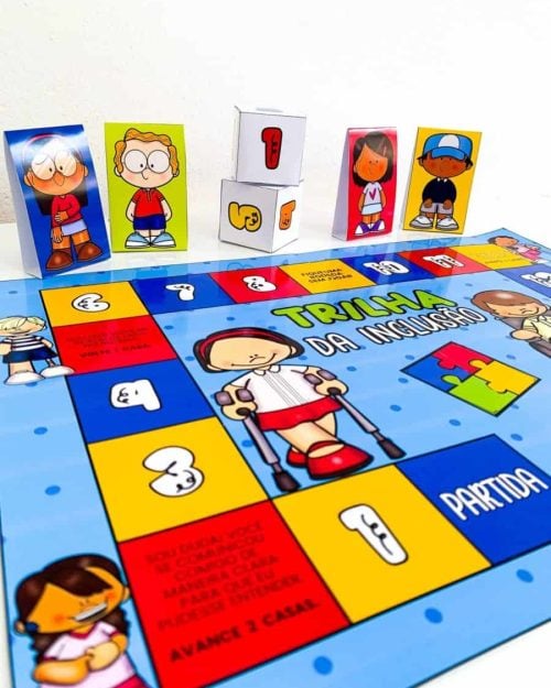 Jogo Trilha da Inclusão - Inclusão e Diversidade
