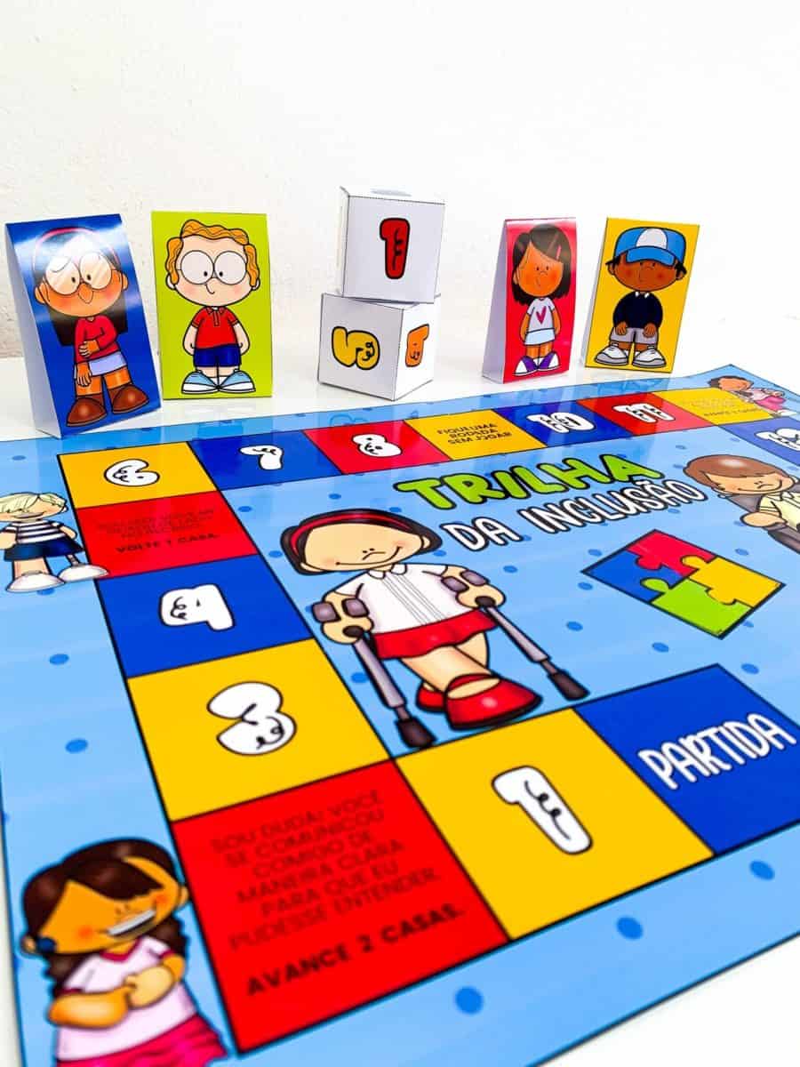 Jogo Trilha da Inclusão - Inclusão e Diversidade