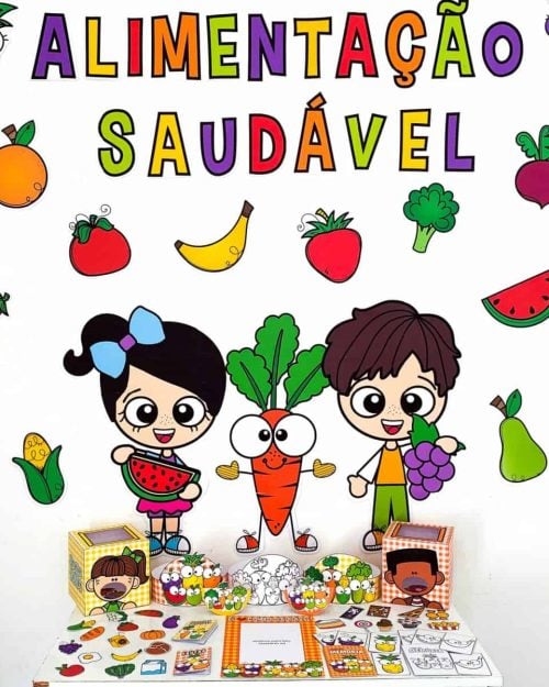 Kit Alimentação Saudável - Educação Infantil