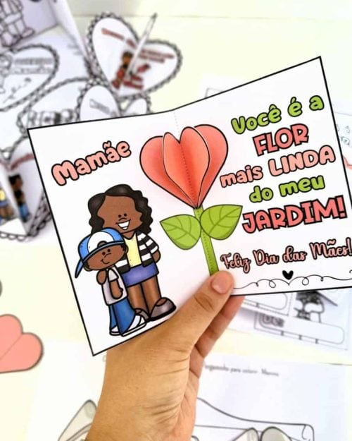 Kit - Cartões Dia das Mães - Dia das Mães