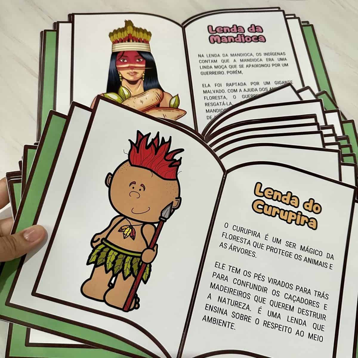 Livro Lendas Indígenas - Dia dos Povos Indígenas