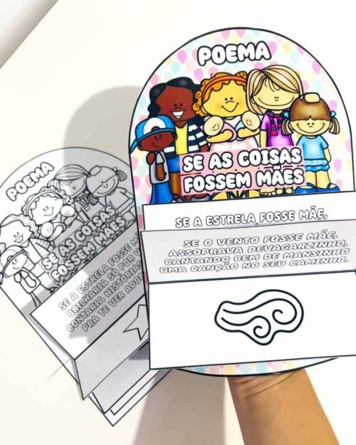 Luva Poema - Se as coisas fossem Mães - Dia das Mães