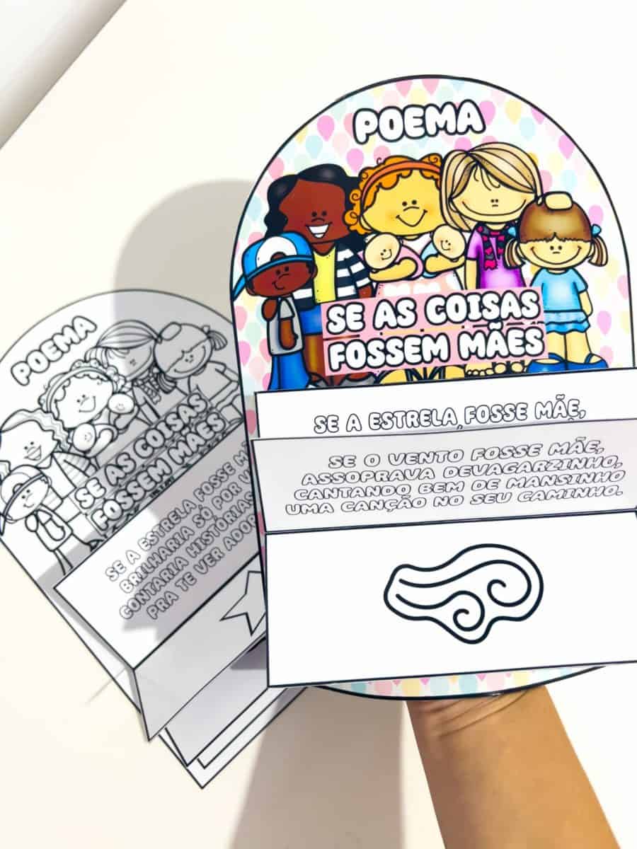 Luva Poema - Se as coisas fossem Mães - Dia das Mães