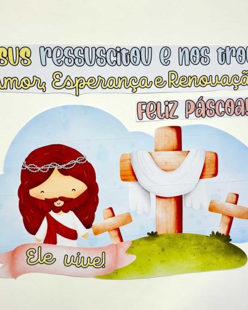 Painel - Páscoa Cristã - Páscoa