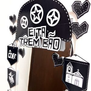 Espelho Junino de Cordel