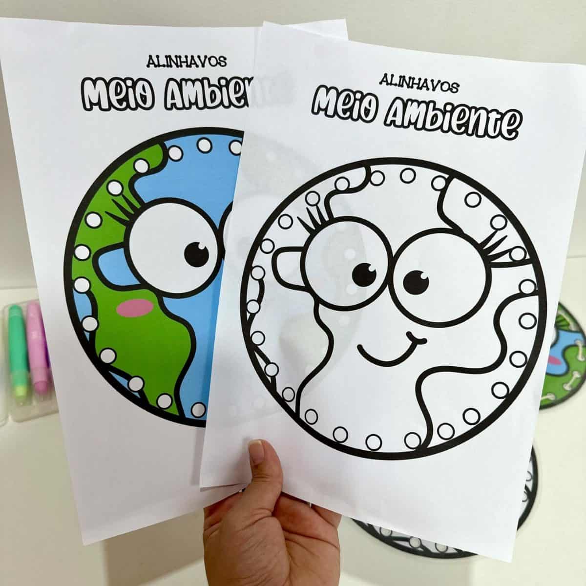 Atividade - Alinhavos Meio Ambiente - Dia do Meio Ambiente