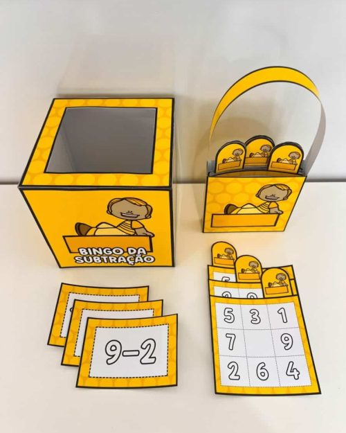 Bingo da Subtração - Bingo