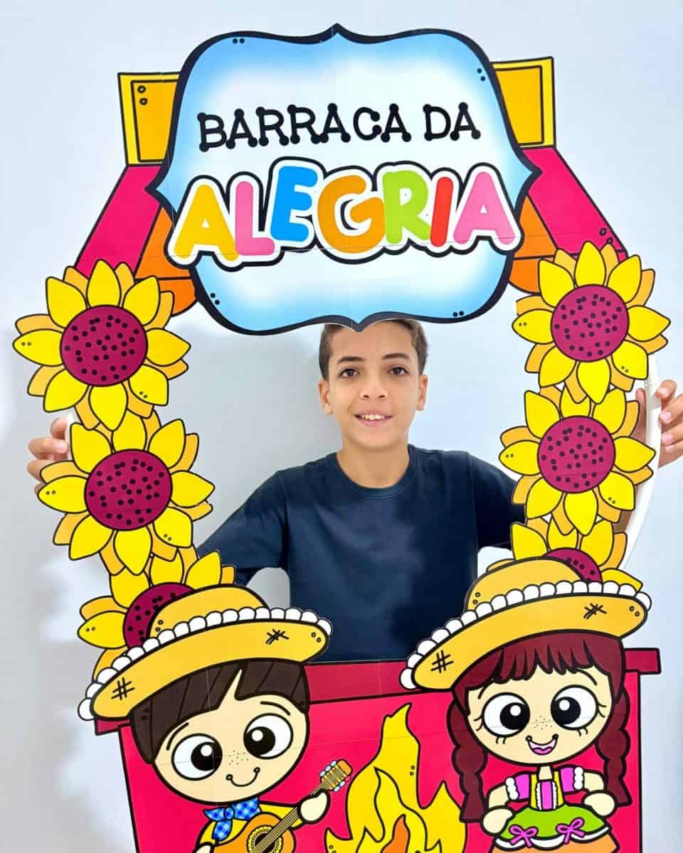 Decoração Bambolê - Festa Junina - Festa Junina