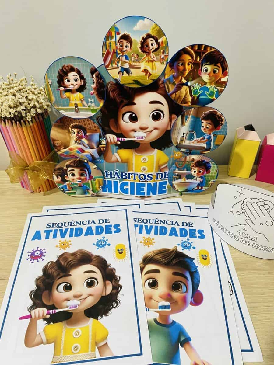 Hábitos de Higiene - Educação Infantil