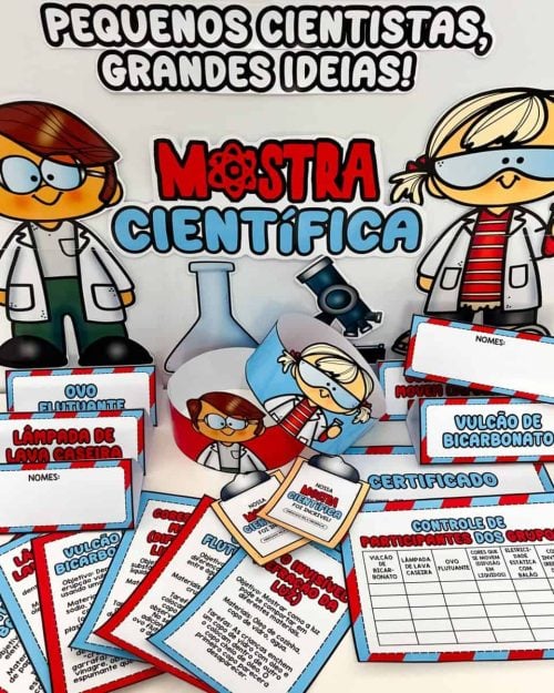Kit Mostra Científica - Ciências