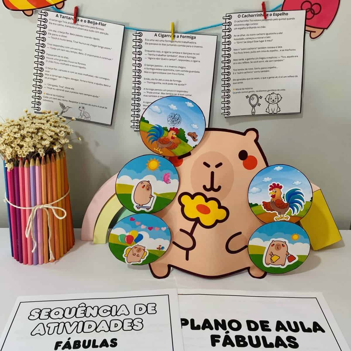 Sequência Didática – Fábulas Infantis - Ensino Fundamental