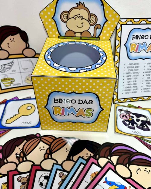 Kit Bingo das Rimas - Bingo