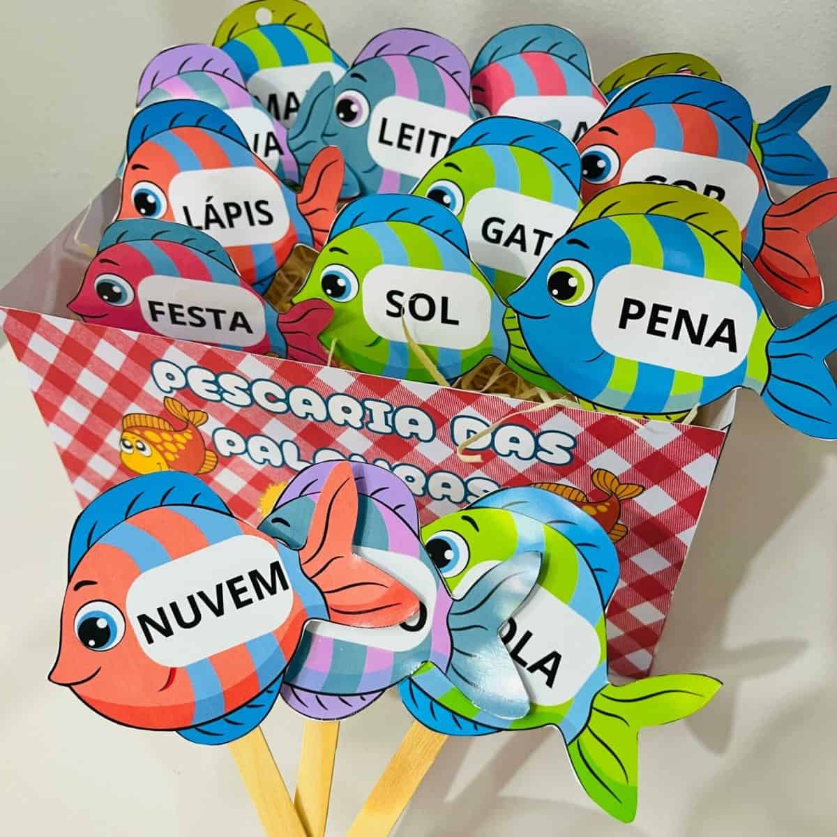 Pescaria das Palavras - Festa Junina