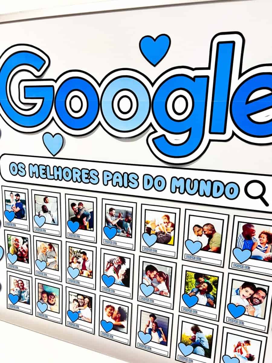 Painel Dia dos Pais – Google - Dia dos Pais
