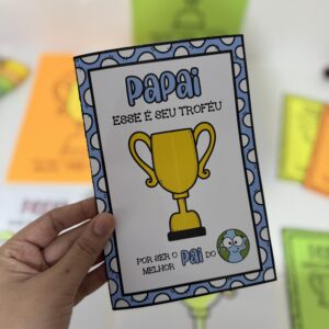 Kit Dia dos Pais – Tema Troféu