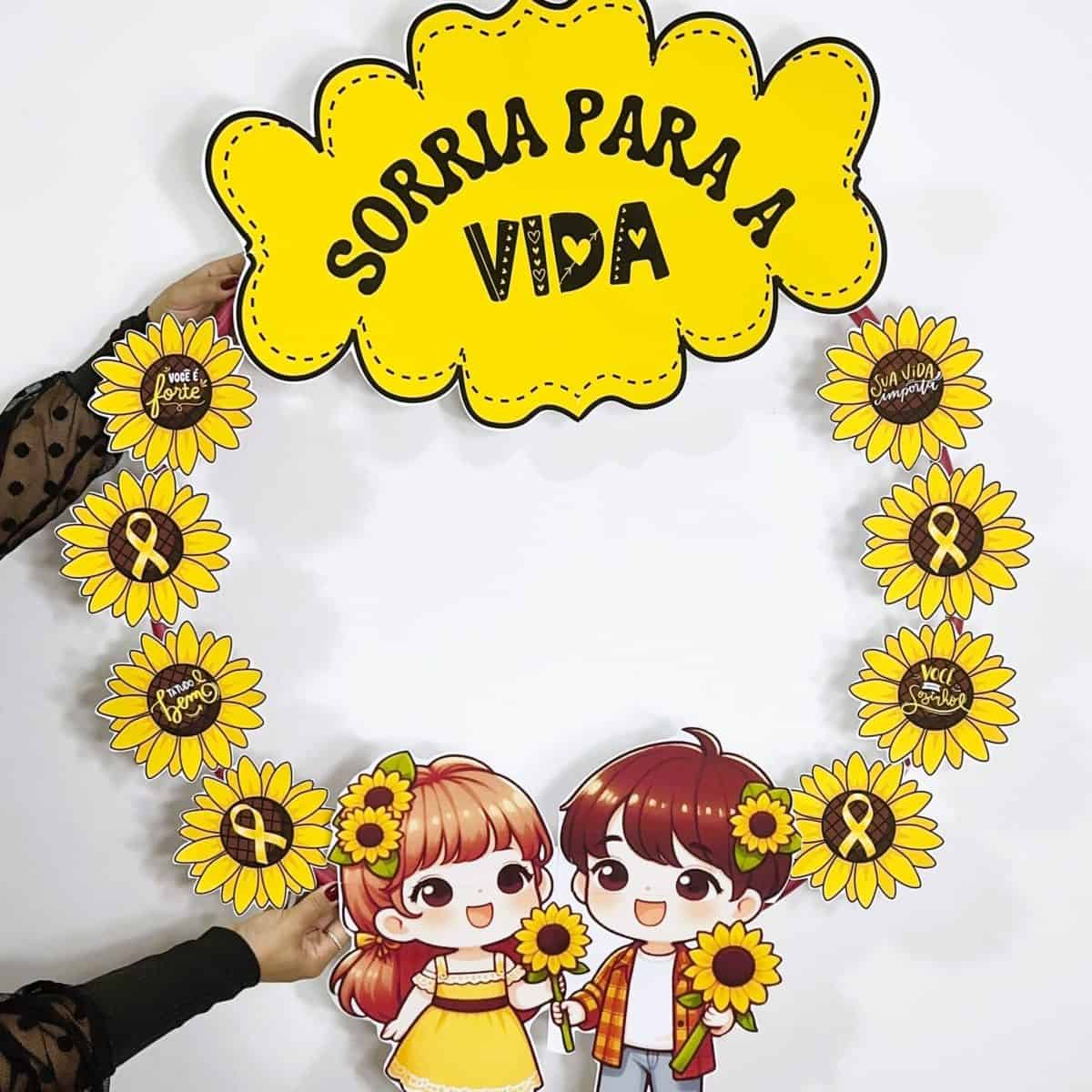 Bambolê Sorria para a Vida – Setembro Amarelo - Setembro Amarelo