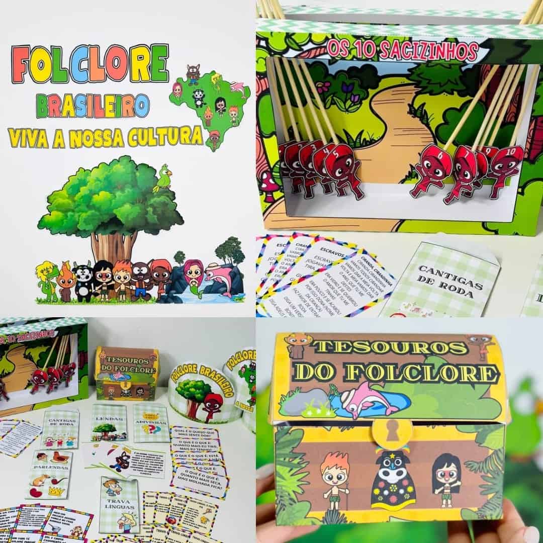 Kit Folclore Brasileiro - Folclore Brasileiro