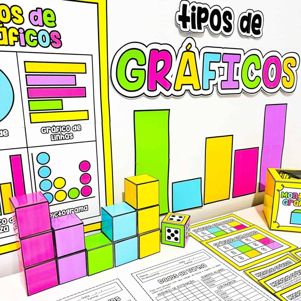 Kit Tipos de Gráficos - Matemática