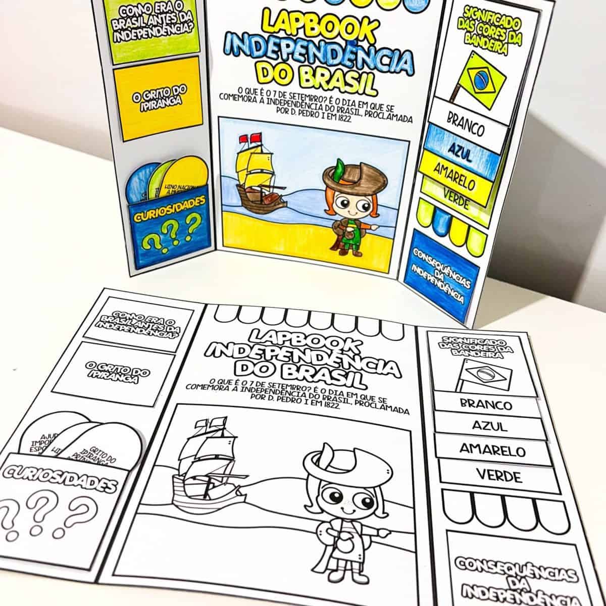Lapbook da Independência - Independência do Brasil