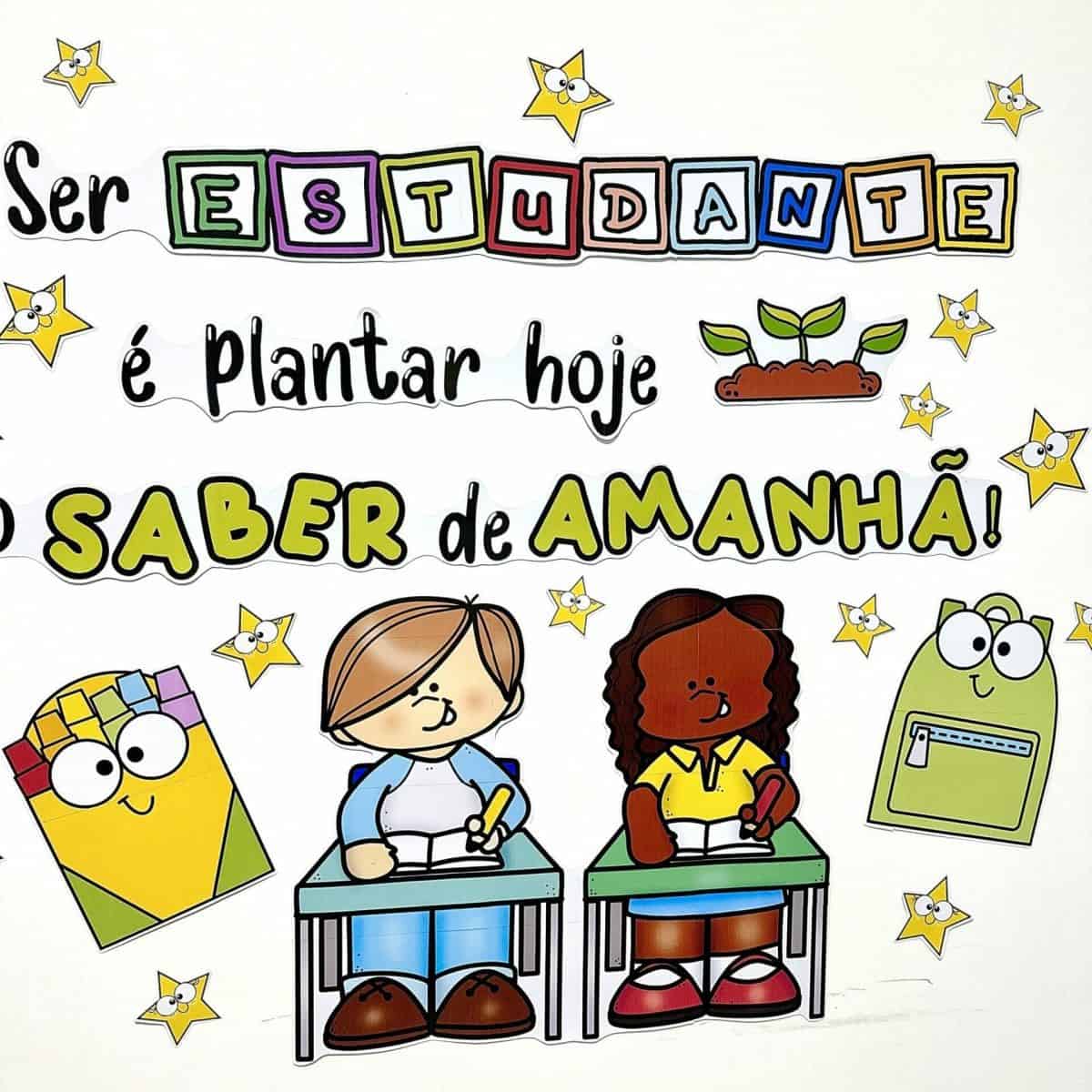 Painel Decorativo – Dia do Estudante - Dia do Estudante