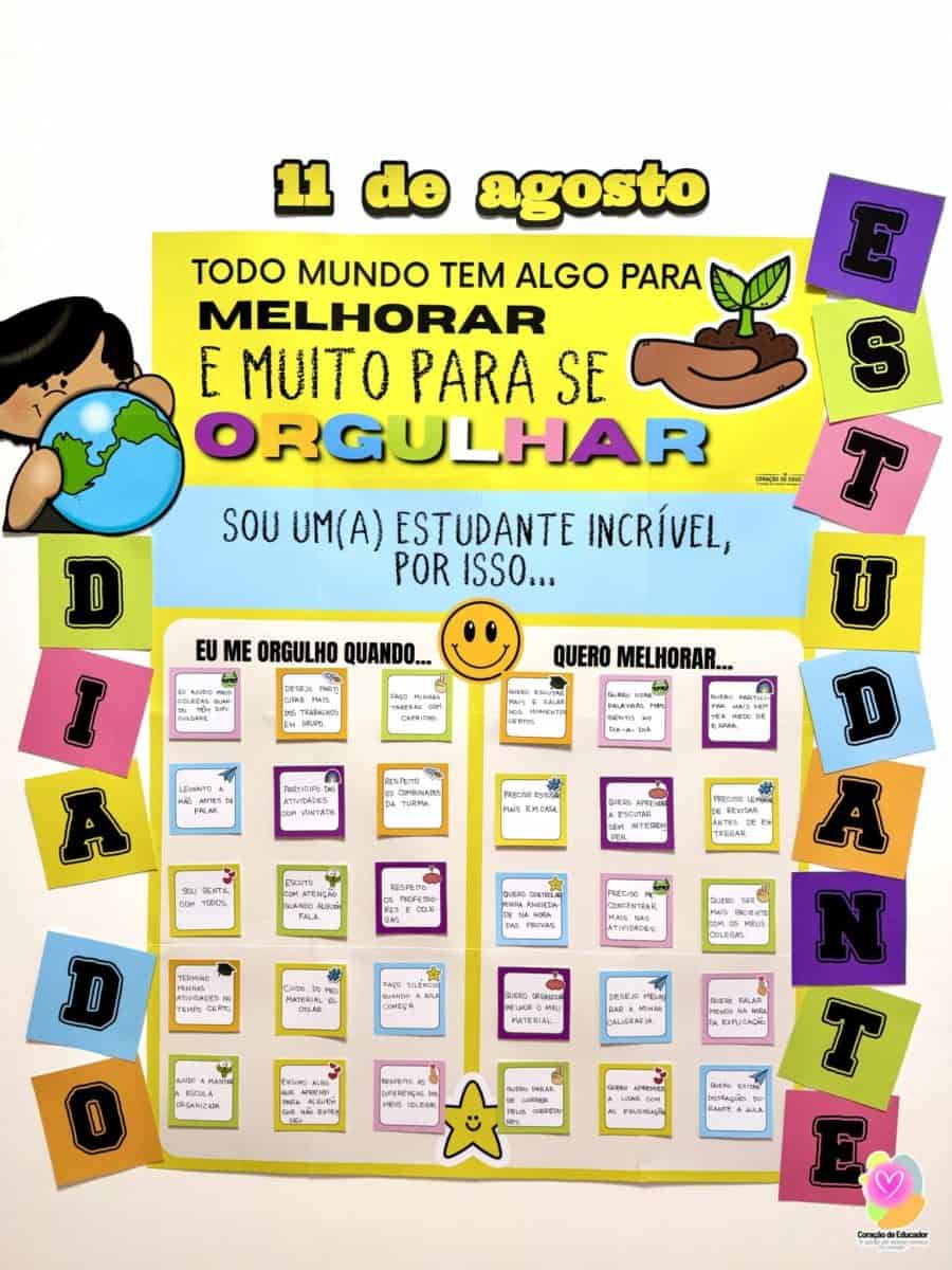 Painel Interativo – Dia do Estudante - Dia do Estudante