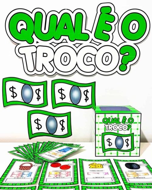 Qual é o troco? - Matemática