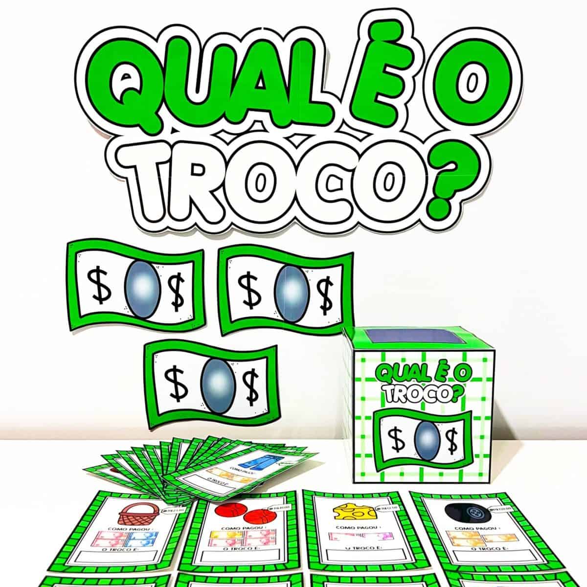 Qual é o troco? - Matemática