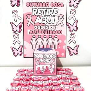 Cantinho Motivacional Outubro Rosa