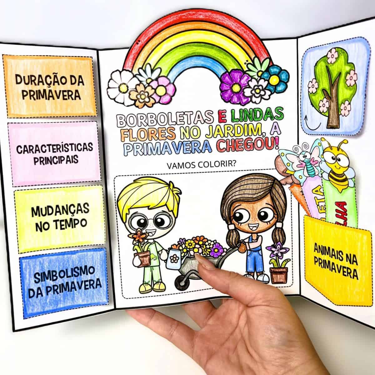 Lapbook da Primavera - Primavera