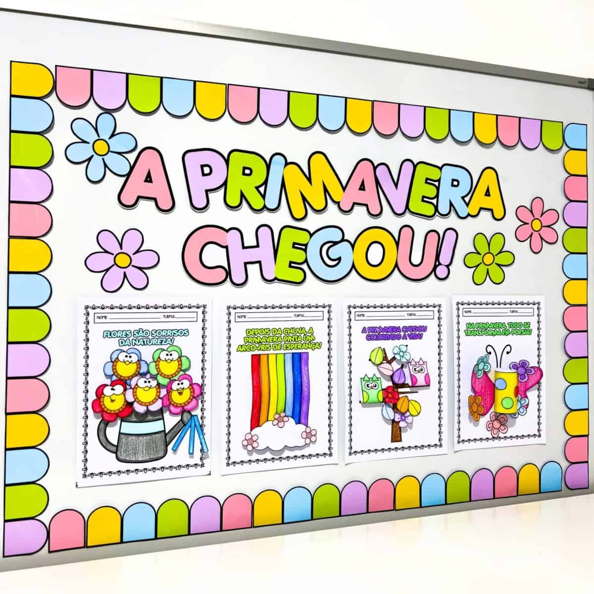 Painel Atividades de Primavera - Primavera