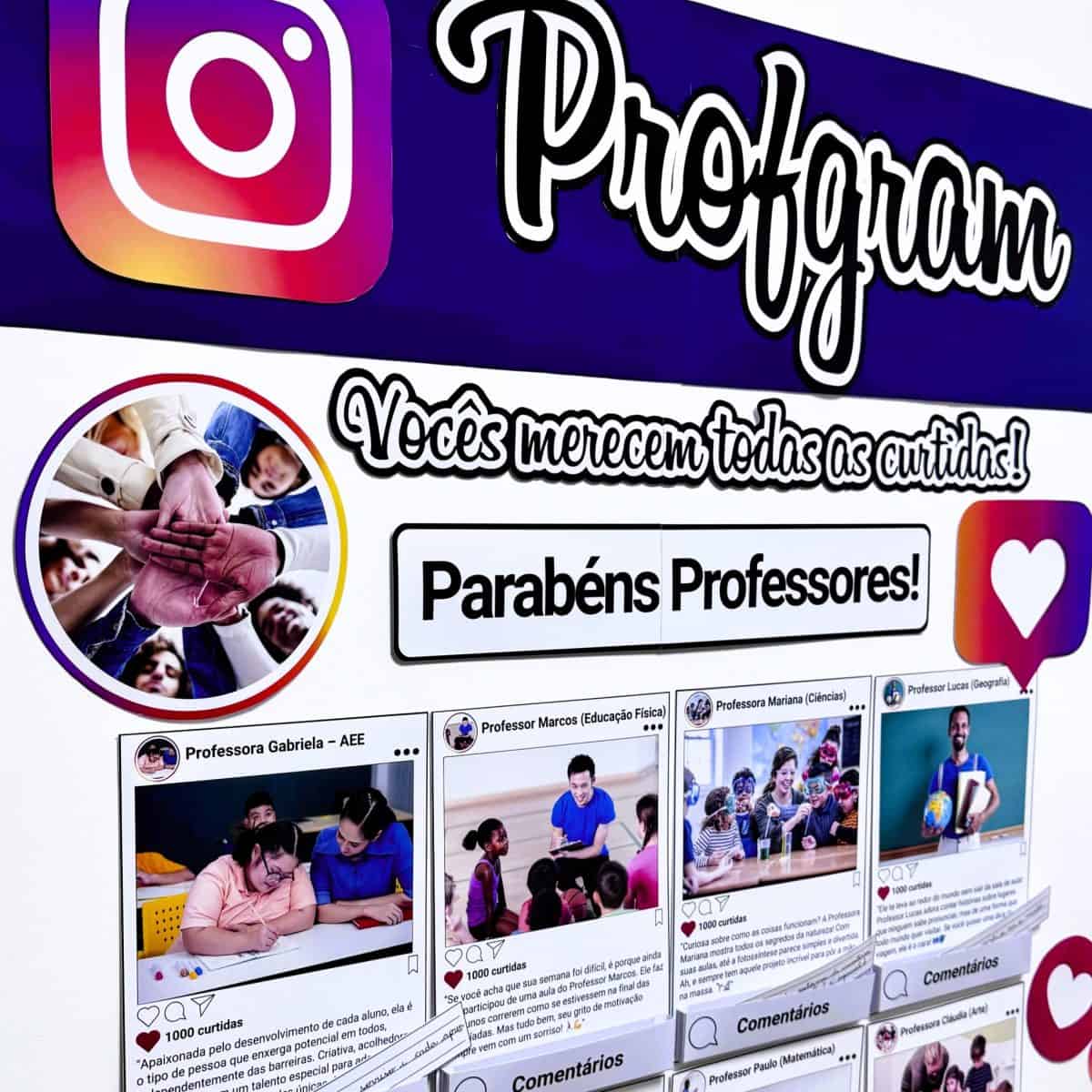 Profgram - Painel Interativo dos Professores - Dia dos Professores