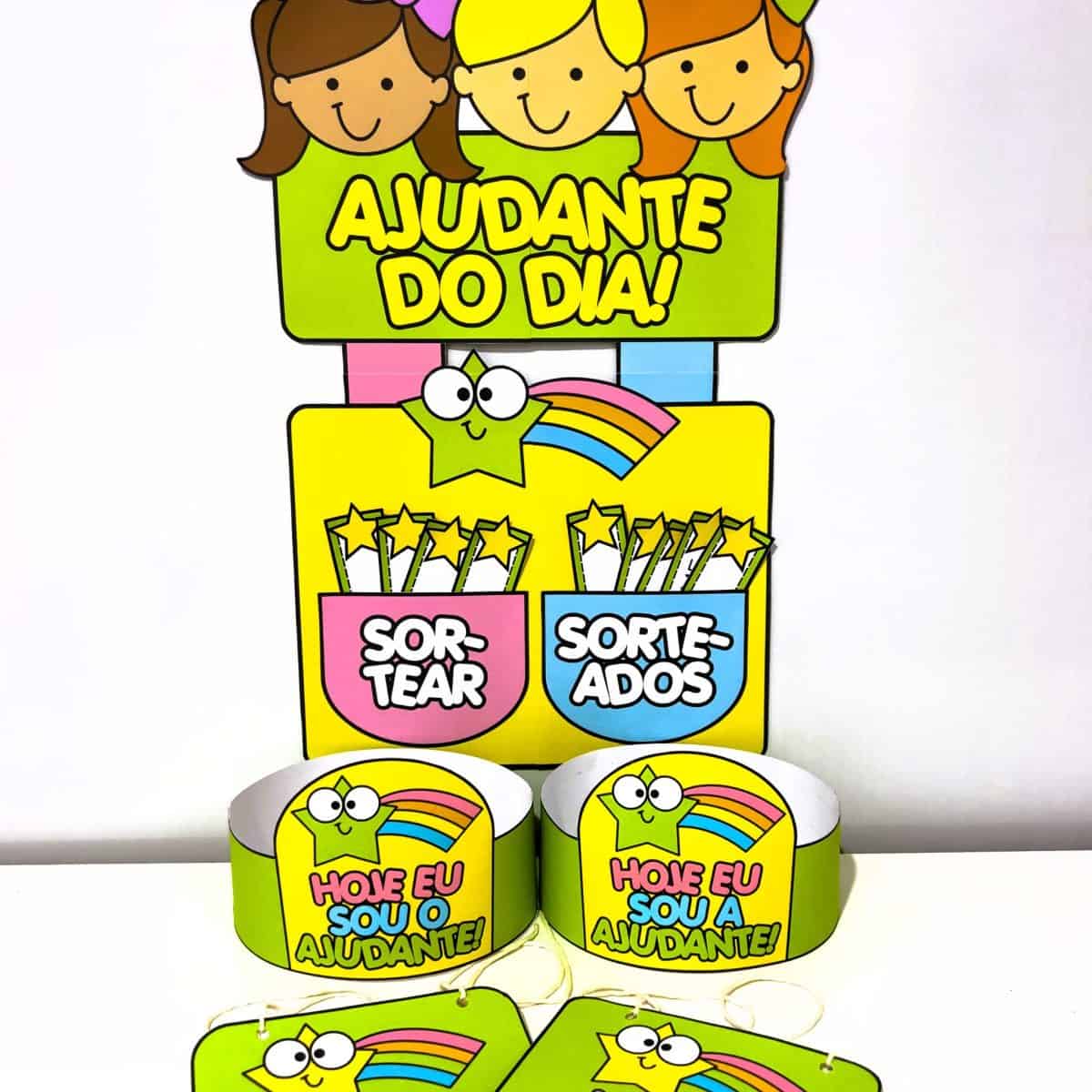 Sorteio Ajudante do Dia - Volta às Aulas