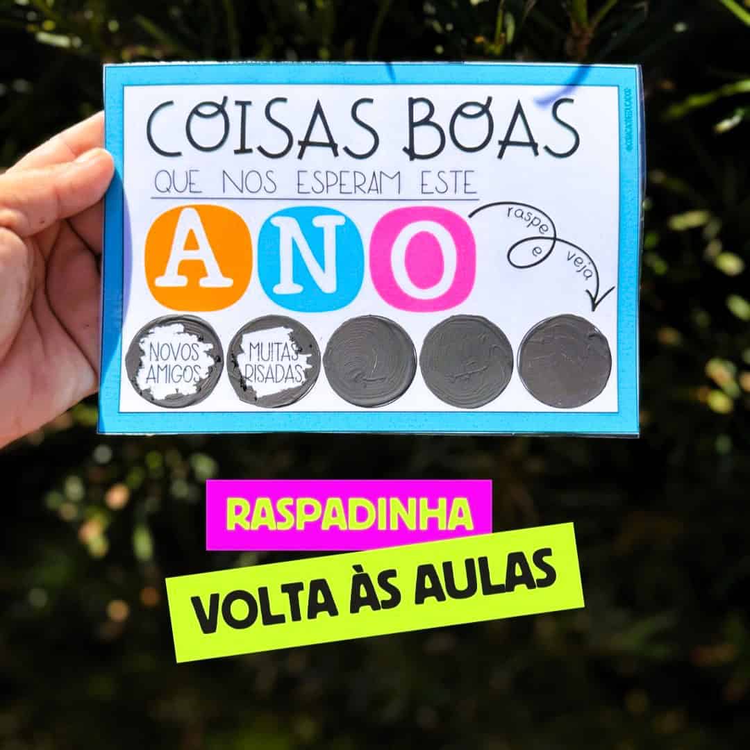 Raspadinha de Volta às Aulas - Volta às Aulas