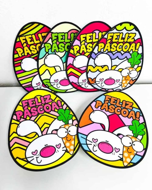 Lembrancinha Ovo de Páscoa Recheado - Páscoa