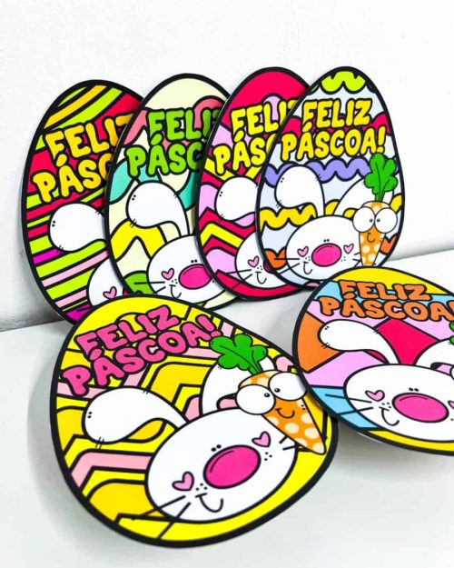 Lembrancinha Ovo de Páscoa Recheado - Páscoa