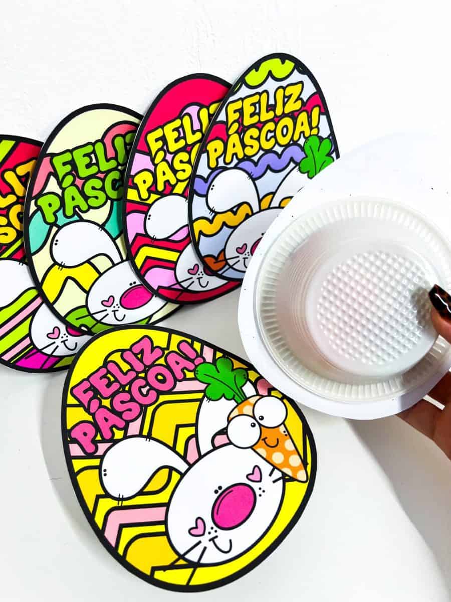 Lembrancinha Ovo de Páscoa Recheado - Páscoa