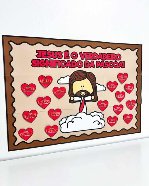Painel Colaborativo - Páscoa Cristã - Páscoa