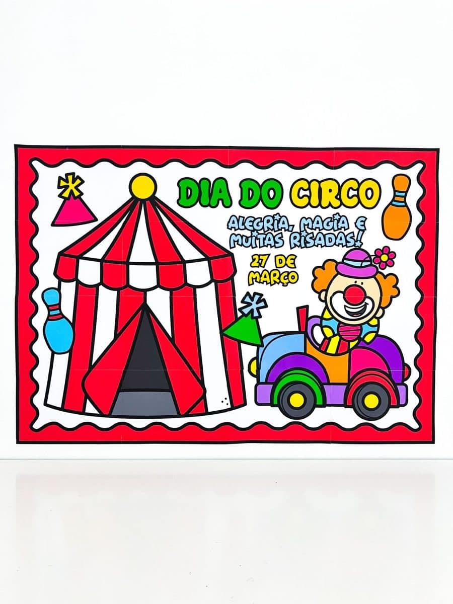Painel Dia do Circo - Dia do Circo