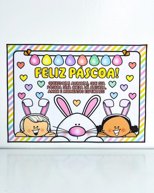 Painel - Feliz Páscoa - Páscoa