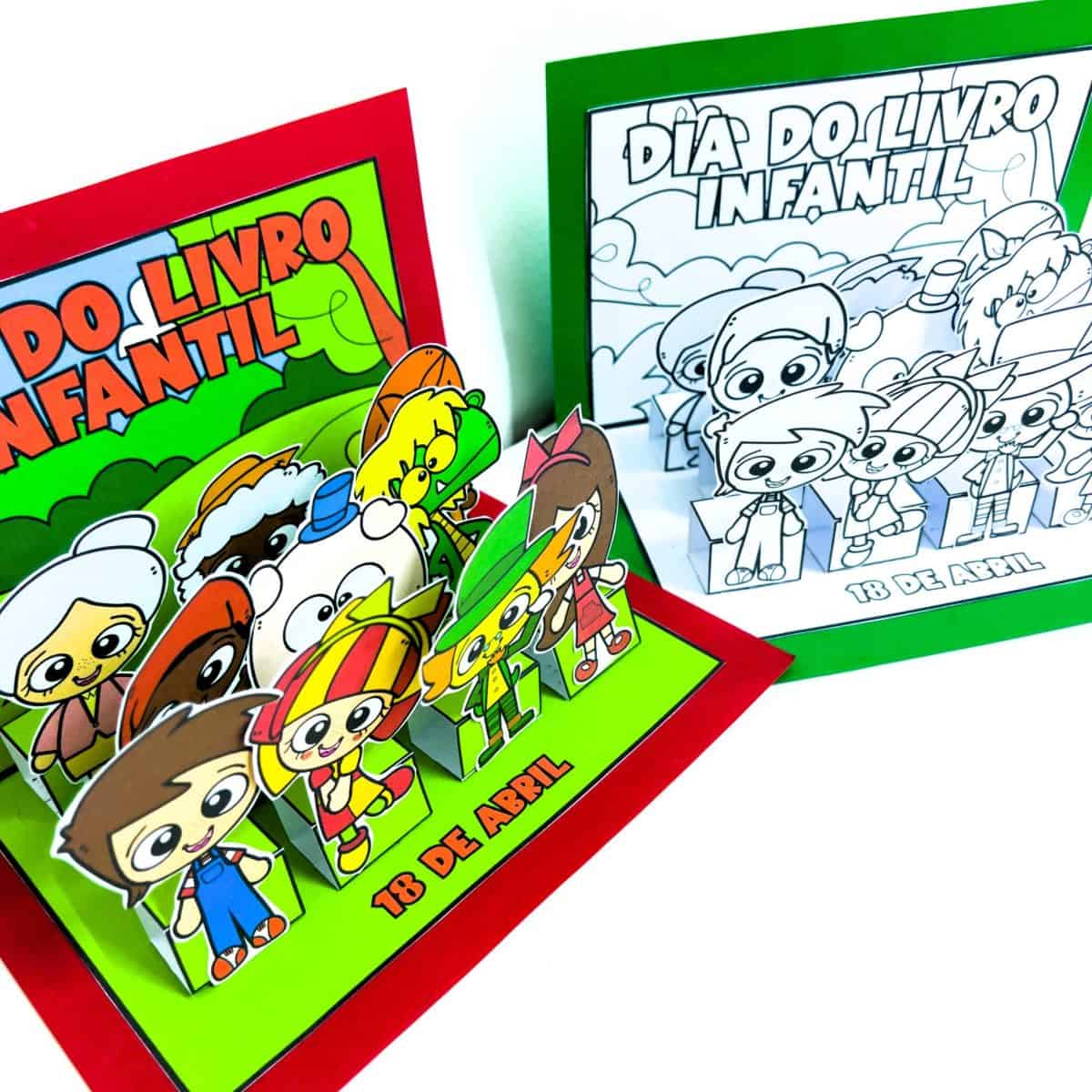 Cenário Sítio do Picapau Amarelo – Dia do Livro Infantil - Dia Nacional do Livro Infantil