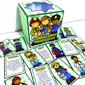 Caixa Conhecendo as Profissões - Dia do Trabalho
