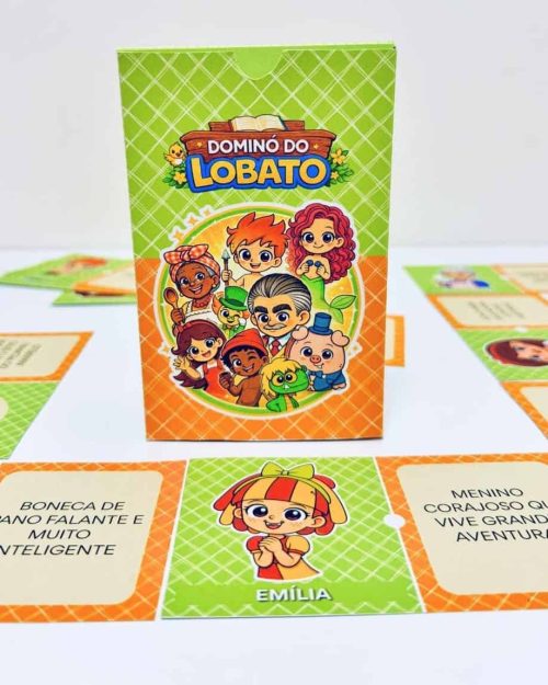 Dominó do Lobato - Dia Nacional do Livro Infantil